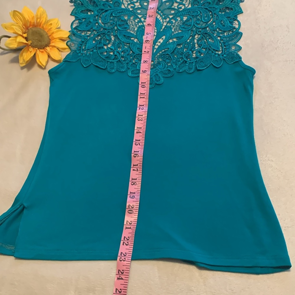 ARIANNE 94% rayon ladies Lacy summery top in size medium VGUC - Picture 6 of 10